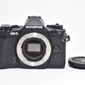 ★極上★ オリンパス OLYMPUS OM-D E-M5 Mark II ボディ ブラック 《ショット数8106回・ボディキャップ付き！》★完動品★ #73P54A510114