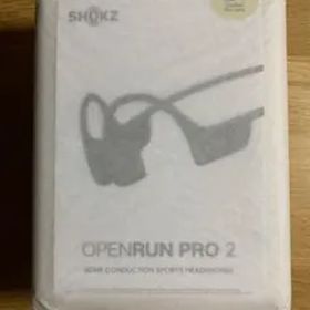 【新品未開封】SHOKZ OPENRUN PRO 2 骨伝導イヤホン 標準サイズ