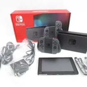 【送料無料】☆初期化済☆ Nintendo Switch 本体（グレー）HAD-S-KAAAA/JPN⑤ ［564-351-10000_0908］