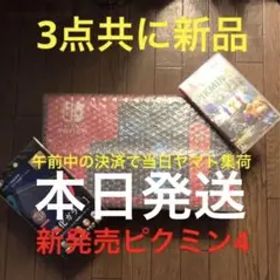 新品 NINTENDO SWITCH スイッチ ネオン ピクミン4 三点セット