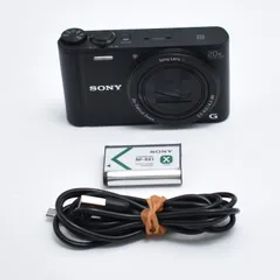 B#10647 SONY(ソニー) デジタルカメラ Cyber-shot WX350 光学20倍 ブラック DSC-WX350-B