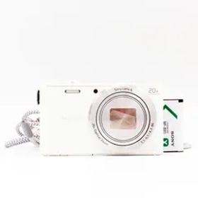 【新品級】SONY Cyber-shot DSC-WX350 20倍光学ズーム ホワイト#8201