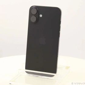 【中古】Apple(アップル) iPhone16 Plus 128GB ブラック 3N343J／A SIMフリー 【262-ud】
