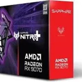 【新品】SAPPHIRE NITRO+ Radeon RX 9070 GAMING OC 16GB グラフィックスボード 11349-01-20G VD8986