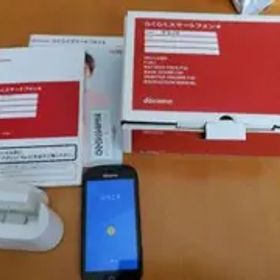 docomo F-04J らくらくスマートフォン ドコモ ブラック