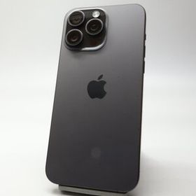 Apple iPhone15 Pro Max 512GB ブラックチタニウム A3105 MU6U3J/A バッテリ85% ■SIMフリー★Joshin2024【1円開始・送料無料】