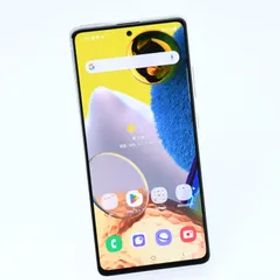 【美品】SIMフリー au Galaxy A51 5G SCG07 プリズム ブリックス ホワイト