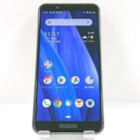 AQUOS sense3 SHV45 au ブラック 送料無料 本体 c15888