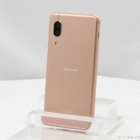〔中古品〕 AQUOS sense3 64GB ライトカッパー SH-02M docomoロック解除SIMフリー【344】