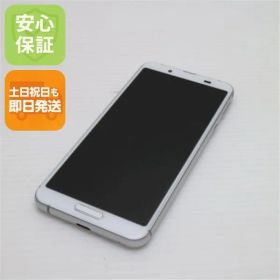新品同様 SHV45 シルバーホワイト スマホ 本体 白ロム 土日祝発送OK 03000