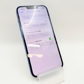Bt100%！展示品5121011D【美品】iPhone13 128GB(ブルー)SIMフリー