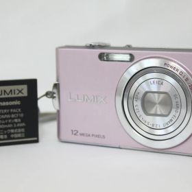 【返品保証】 パナソニック Panasonic LUMIX DMC-FX60 ピンク バッテリー付き コンパクトデジタルカメラ M4440