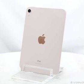 〔中古〕Apple(アップル) iPad mini 第6世代 64GB ピンク MLWL3J／A Wi-Fi〔262-ud〕