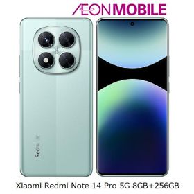 【1月6日 8:59 までの特別価格】Xiaomi シャオミ Redmi Note 14 Pro 5G 8GB/256GB コーラルグリーン イオンモバイル