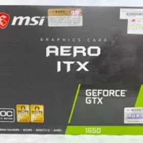 [中古PCパーツ] GeForce GTX 1650 AERO ITX 4G OC [PCIExp 4GB]