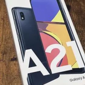 SAMSUNG GALAXY A21 64GB ブラック SCV49SKU U…