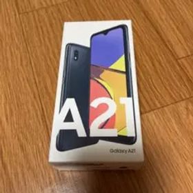 SAMSUNG GALAXY A21 64GB ブラック SCV49SKU U…