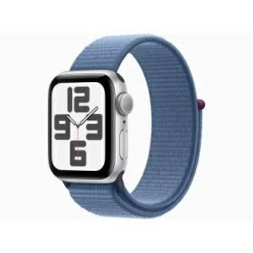【未使用】Apple Apple Watch SE2 40mm GPS シルバーアルミニウムケース/ウインターブルースポーツループ MRE33J/A【新宿2】保証期間3ヶ月