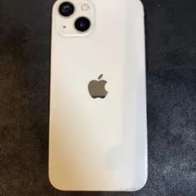 iPhone13 バッテリー77% 本体 白 128gb