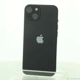 〔中古品〕 iPhone13 128GB ミッドナイト MLNC3J／A SIMフリー 〔ネットワーク利用制限▲〕【247】