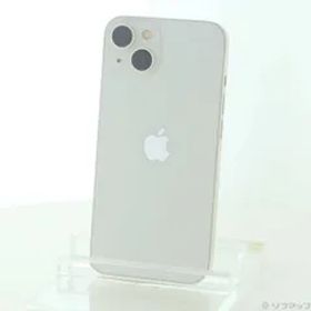 〔中古品〕 iPhone13 128GB スターライト MLND3J／A SIMフリー【269】