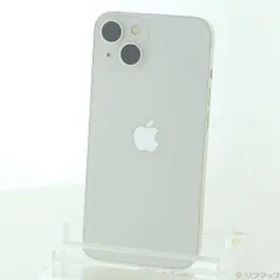 〔中古品〕 iPhone13 128GB スターライト MLND3J／A SIMフリー【295】