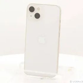 〔中古品〕 iPhone13 128GB スターライト MLND3J／A SIMフリー【258】