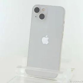 〔中古品〕 iPhone13 128GB スターライト MLND3J／A SIMフリー【371】