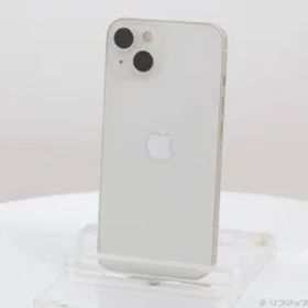 〔中古品〕 iPhone13 128GB スターライト MLND3J／A SIMフリー【352】