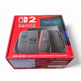 ニンテンドースイッチ(Nintendo Switch)の新品未開封 Nintendo Switch2 本体 日本語 国内専用(家庭用ゲーム機本体)