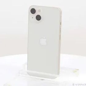 〔中古品〕 iPhone13 128GB スターライト MLND3J／A SIMフリー【368】