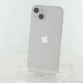〔中古品〕 iPhone13 128GB スターライト MLND3J／A SIMフリー【348】