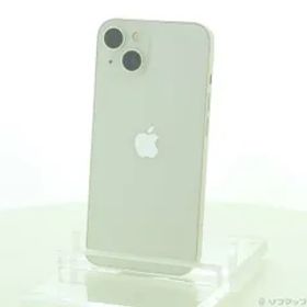 〔中古品〕 iPhone13 128GB スターライト MLND3J／A SIMフリー【247】
