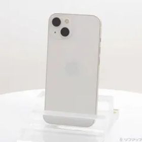 〔中古品〕 iPhone13 128GB スターライト MLND3J／A SIMフリー【276】