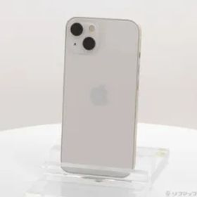〔中古品〕 iPhone13 128GB スターライト MLND3J／A SIMフリー【371】