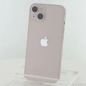 〔中古品〕 iPhone13 128GB ピンク MLNE3J／A SIMフリー【262】