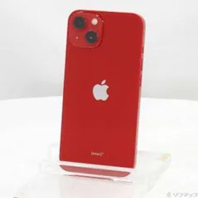 〔中古品〕 iPhone13 128GB プロダクトレッド MLNF3J／A SIMフリー【344】