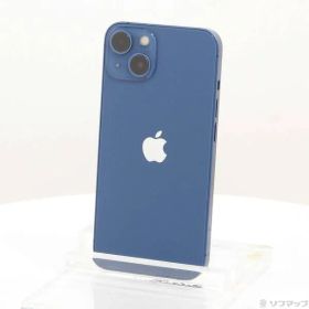 〔中古品〕 iPhone13 256GB ブルー MLNM3J／A SIMフリー【295】