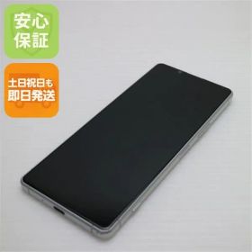 美品 SO-51A Xperia 1 II ホワイト スマホ 白ロム 土日祝発送OK 03000