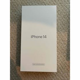 アップル(Apple)の【Apple整備済み品 未開封】iPhone14 256GB ミッドナイト(スマートフォン本体)