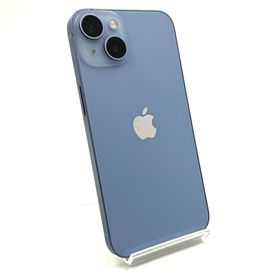 アップル(Apple)の【全額返金保証】【最速発送】Apple iPhone iPhone 14 128GB ブルー Softbank SIMフリー 動作確認済(スマートフォン本体)