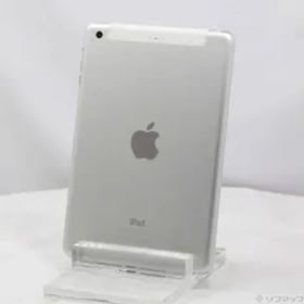 〔中古品〕 iPad mini 3 16GB シルバー MGHW2J／A au【349】
