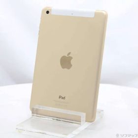 〔中古品〕 iPad mini 3 16GB ゴールド MGYR2J／A SoftBank【262】