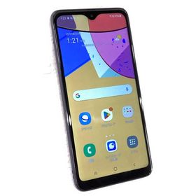 中古 samsung Galaxy A21 64GB ブラック SCV49 au