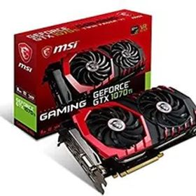【中古】【非常に良い】MSI GeForce GTX 1070 Ti GAMING 8G グラフィックスボード VD6490 z2zed1b