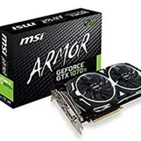 【中古】MSI GeForce GTX 1070 Ti ARMOR 8G グラフィックスボード VD6491 z2zed1b