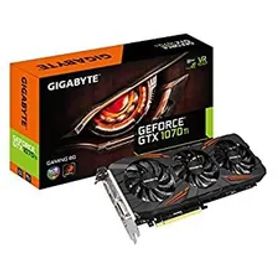 【中古】「未使用品」GIGABYTE ビデオカードGEFORCE GTX 1070Ti搭載 GV-N107TGAMING-8GD