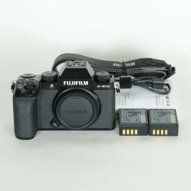 [美品 | シャッター数26,676回｜バッテリー2個付] FUJIFILM X-S10 [ボディ] | FUJIFILM Xマウント