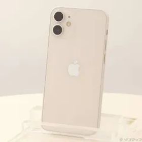 〔中古品〕 iPhone12 mini 64GB ホワイト MGA63J／A SIMフリー【262】