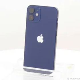 〔中古品〕 iPhone12 mini 128GB ブルー MGDP3J／A SIMフリー【377】